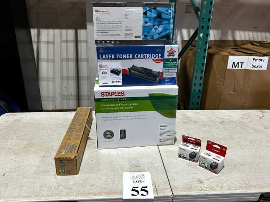 LOT CONSISTING OF ASSORTED TONER CARTRIDGES