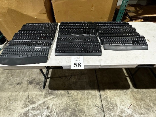LOT CONSISTING OF ASSORTED WIRELESS KEYBOARDS