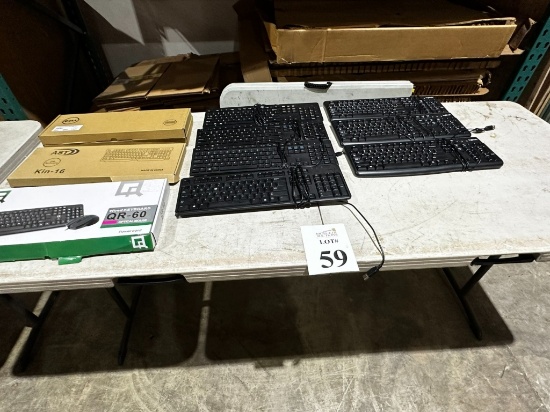 LOT CONSISTING OF ASSORTED WIRED KEYBOARDS