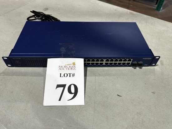 NETGEAR PROSAFE 24-PORT POE SWITCH