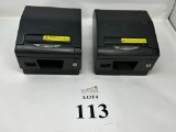 STAR MICRONICS TSP800 2 THERMAL PRINTERS