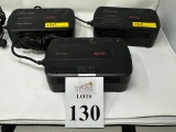 APC BATTERY BACK-UPS MODELS (2) ES 350, (1) 450