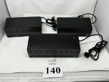 APC BATTERY BACK-UPS (1) 850, (2) 650