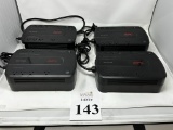 APC BATTERY BACK-UPS (2) 650, (2) 700