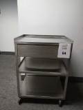 ROLLING STAINLESS STEEL CART