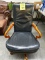 EXECUTIVE LEATHER OFFICE ROLLING CHAIR