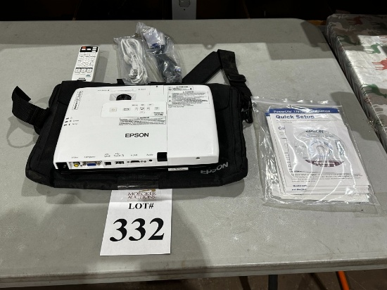 EPSON LCD PROJECTOR MODEL H477A