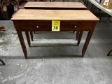 WOOD CONSOLE TABLES