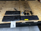 LOT CONSISTING OF ASSORTED KEYBOARDS AND MOUSSES