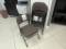 METAL AND FABRIC FOLDING CHAIRS