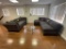 THREE PIECE MICROFIBER SOFA SET BY CINDY CRAWFORD
