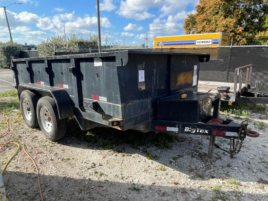 2013 BIG TEX HYDRAULIC DUMP TRAILER