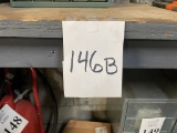 WOOD WORK BENCH, MEASURING: 96