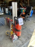 HILTI DD200 CORE DRILL WITH ROLLING DRILLING STAND