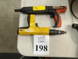 ASSORTED SEMI-AUTOMATIC POWER NAILER TOOLS