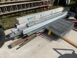 LOT CONSISTING OF CLEAN ALUMINUM TRUSSES COPPER AND METAL PIPE