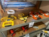 LOT CONSISTING OF ASSORTED MEASURING TAPES