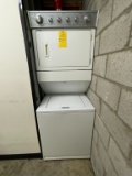 MAYTAG STACKABLE WASHER AND DRYER MODEL MET3800XWO