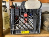 LOT CONSISTING OF DRYWALL TOOL AND ITEMS