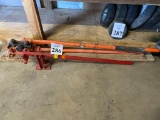 LOT CONSISTING OF ASSORTED MANUAL REBAR BENDER AND CUTTER