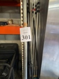 LOT CONSISTING OF TELESCOPIC ADJUSTABLE SUPPORT TUBES