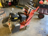 2013 HUSQVARNA WALK BEHIND CONCRETE SAW 20