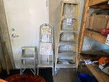 LOT CONSISTING OF ASSORTED LADDERS