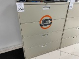 HON 4 DRAWER LATERAL METAL FILE CABINET