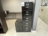 HON 5 DRAWER METAL VERTICAL FILE CABINET
