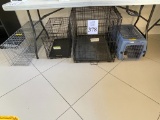 LOT CONSISTING OF ASSORTED PET CRATES