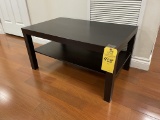 COFFEE TABLE WITH SHELF