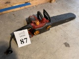 HOMELITE ELECTRIC CHAINSAW MODEL UT43103