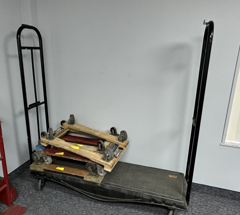 RUBBERMAID STOCKMATE ROLLING UTILITY CART Proxibid