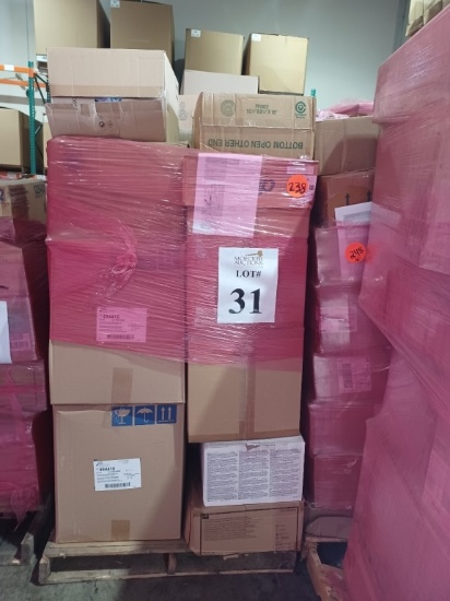 PALLET CONSISTING OF NEW ASSORTED MEDICAL SUPPLIES (TOTAL CURRENT RETAIL COST $3,600.21)