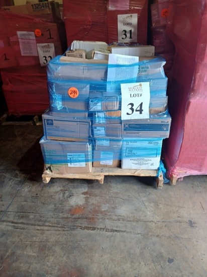 PALLET CONSISTING OF NEW ASSORTED MEDICAL SUPPLIES (TOTAL CURRENT RETAIL COST $3,864.80)