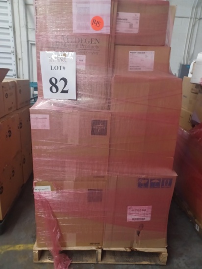 PALLET CONSISTING OF NEW ASSORTED MEDICAL SUPPLIES (TOTAL CURRENT RETAIL COST $3,752.96)