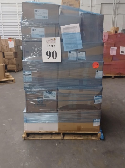 PALLET CONSISTING OF NEW ASSORTED MEDICAL SUPPLIES (TOTAL CURRENT RETAIL COST $5,267.88)
