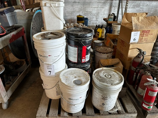 LOT CONSISTING OF ASSORTED CHEMICAL SUPPLIES