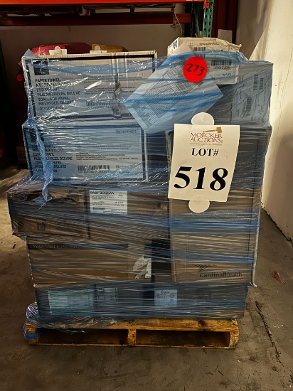 PALLET CONSISTING OF NEW ASSORTED MEDICAL SUPPLIES  (TOTAL CURRENT RETAIL COST $1,975.63)