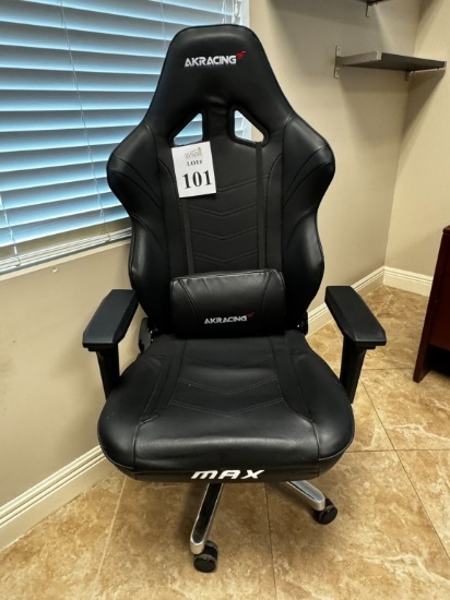 AK RACING ROLLING ARM CHAIR GAMING SEAT