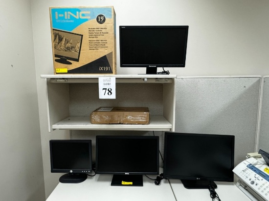LOT CONSISTING OF (3) MONITORS