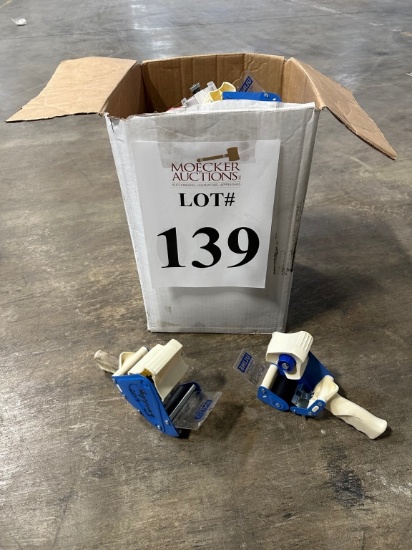 LOT CONSISTING OF (11) 3" AND (4) 2" TAPE DISPENSE