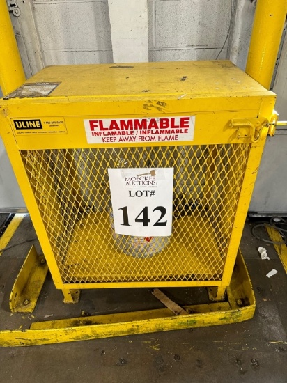 ULINE PROPANE TANK STORAGE UNIT
