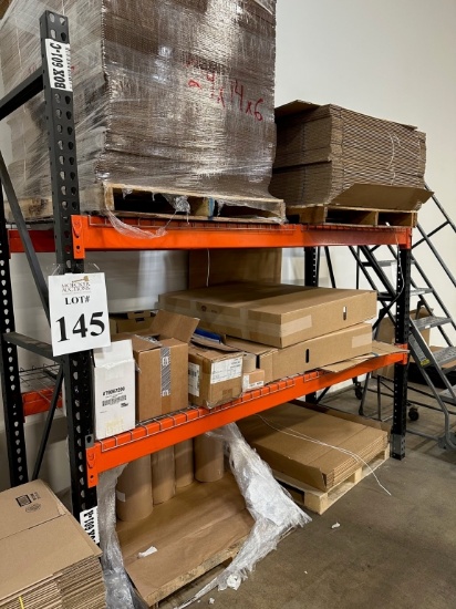 SECTION OF PALLET RACKING