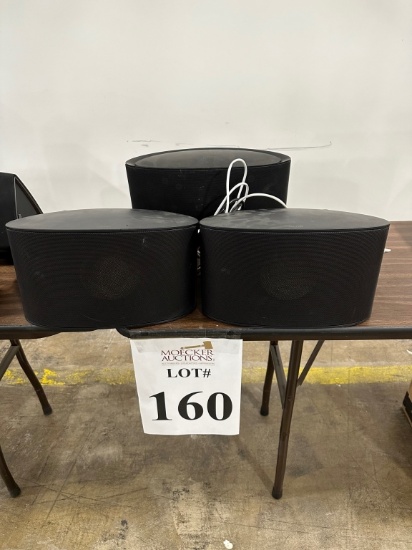 LOT CONSISTING OF (3) MISC. NUVO AUDIO SPEAKERS
