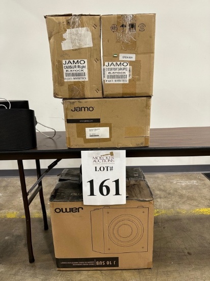 LOT CONSISTING OF (4) ASSORTED JAMO AUDIO EQUIPMENT