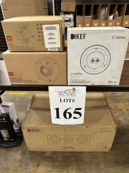 LOT CONSISTING OF (4) ASSORTED AUDIO EQUIPMENT
