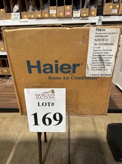 HAIER HWR05XCBX 5200 BTU ROOM AIR CONDITIONER