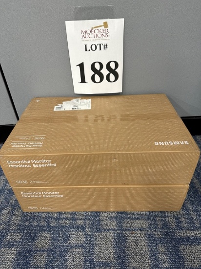 24" NEW SAMSUNG S24R35AFHN LED MONITORS