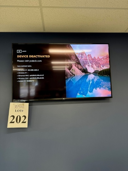 55" LG 4K SMART TELEVISION